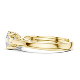Gold Ring DDLR-815, Yellow Gold, view 3