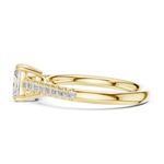 Gold Ring DDLR-587, Yellow Gold, view 3