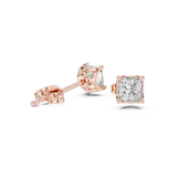Gold Earrings AER-107, Rose Gold