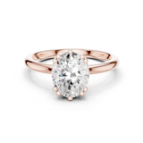 Gold Ring DDLR-927, Rose Gold