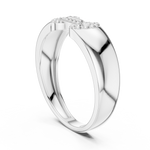 Gold Ring LR-01 (33), White Gold