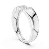 Gold Ring LR-01 (33), White Gold