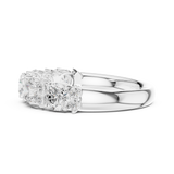 Gold Ring DDLR-697, White Gold, view 3