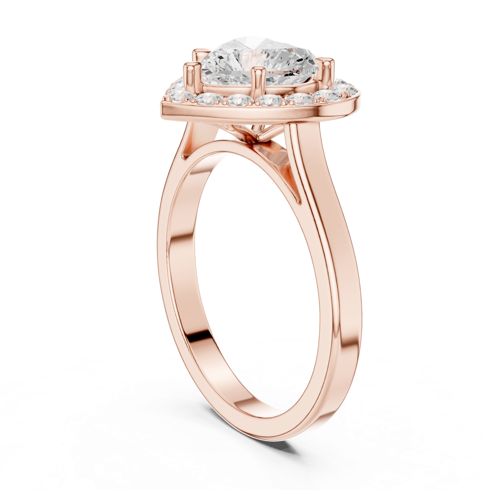 Gold Ring DDLR-360, Rose Gold