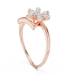 Gold Ring 12-10044@L, Rose Gold, view 1