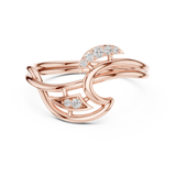 Gold Ring 1 (210), Rose Gold, view 4