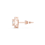 Gold Earrings ALJER-493, Rose Gold, view 3