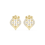 Gold Earrings SBER(49), Yellow Gold