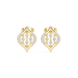 Gold Earrings SBER(49), Yellow Gold