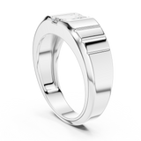 Gold Ring SBMR(39), White Gold