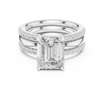 Gold Ring DDLR-947, White Gold, view 4