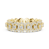 Gold Ring DDLR-366, Yellow Gold, view 3