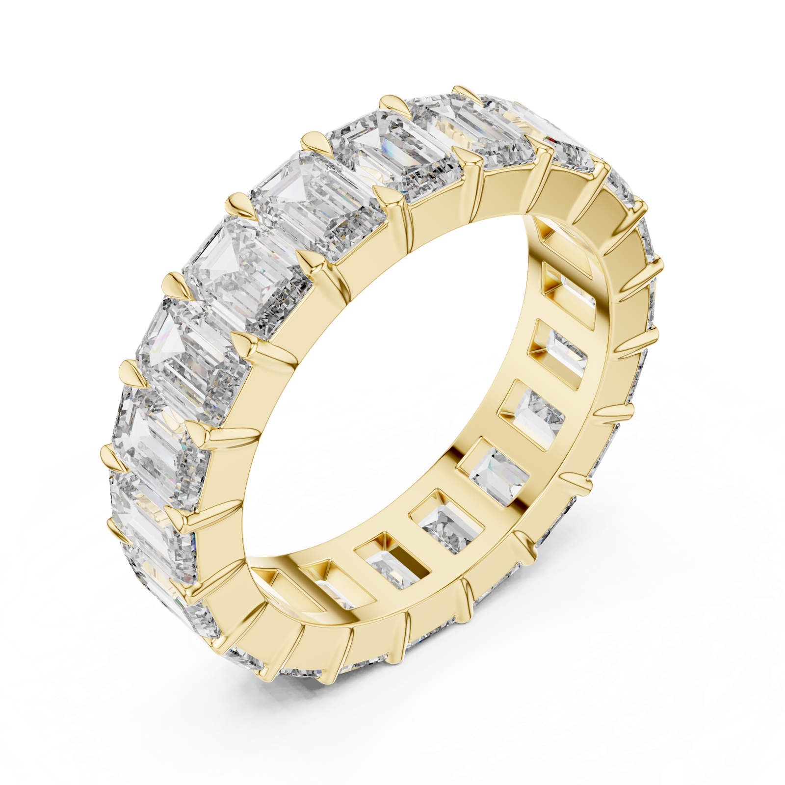 Gold Ring LR-0042, Yellow Gold, view 2
