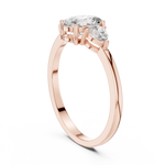 Gold Ring HLR-22, Rose Gold