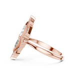 Gold Ring 00001L (2), Rose Gold, view 3