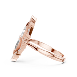 Gold Ring 00001L (2), Rose Gold, view 3