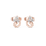 Gold Earrings 9-10078E, Rose Gold