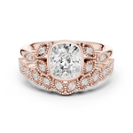 Gold Ring DDLR-290, Rose Gold