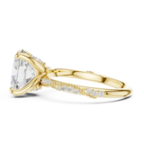 Gold Ring DDLR-965, Yellow Gold, view 3