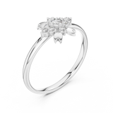 Gold Ring 1 (347), White Gold, view 2