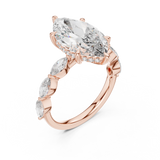 Gold Pendant 9-10013L_05, Rose Gold, view 2