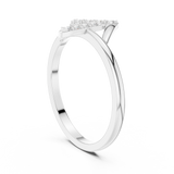 Gold Ring HLR-230, White Gold