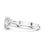 Gold Ring 00001L (12), White Gold, view 3