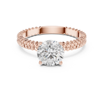 Gold Ring DDLR-805, Rose Gold, view 4