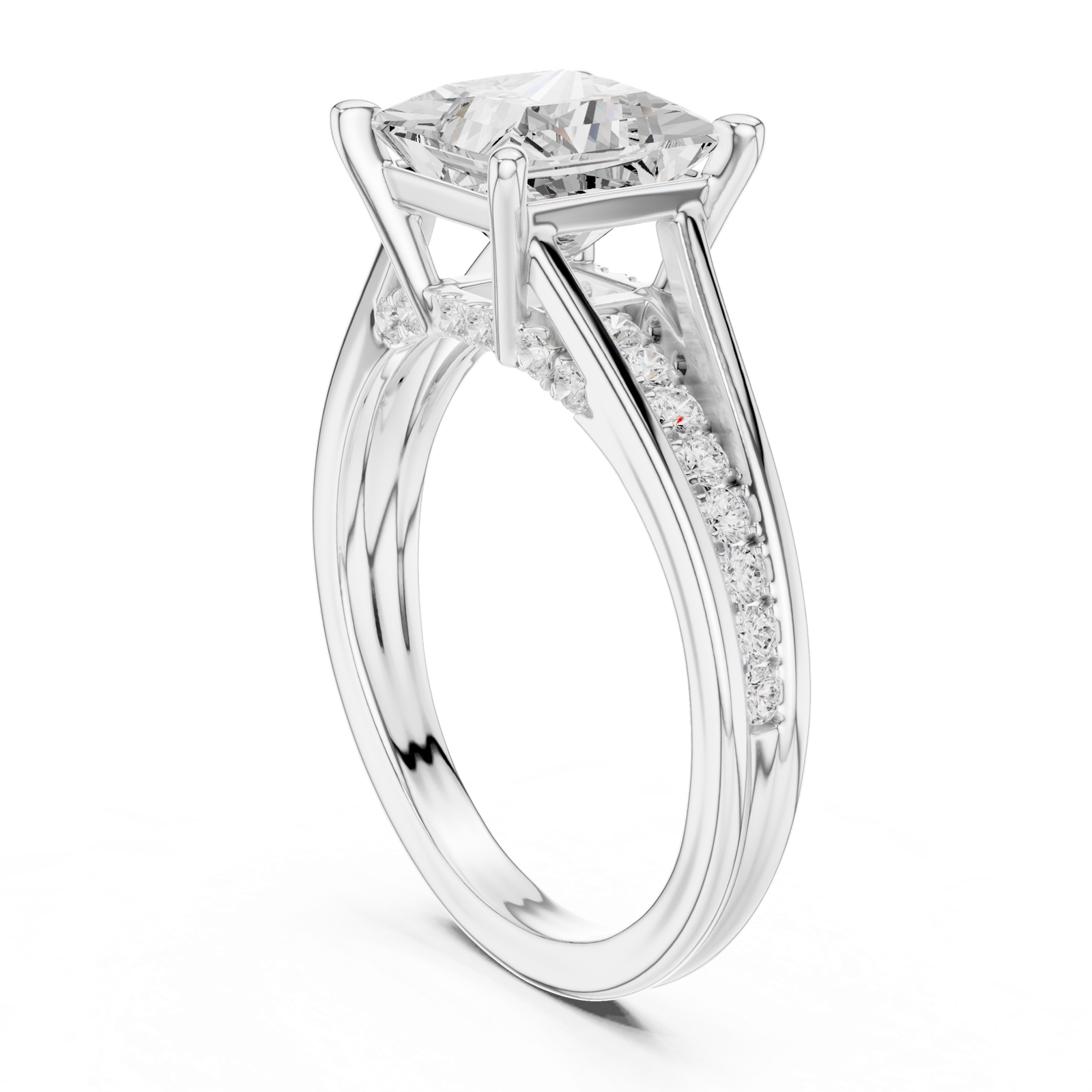 Gold Ring DDLR-997, White Gold