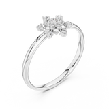 Gold Ring 1 (370), White Gold, view 2