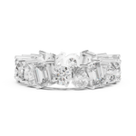 Gold Ring DDLR-215, White Gold, view 3