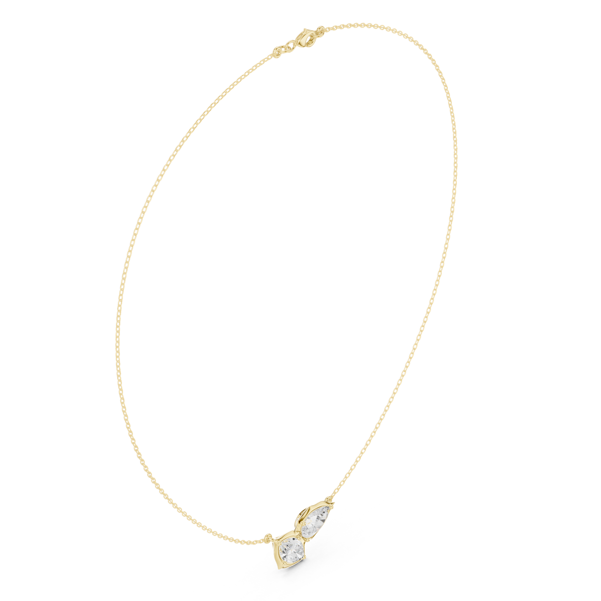 Gold Necklace SBWN (48), Yellow Gold, view 1