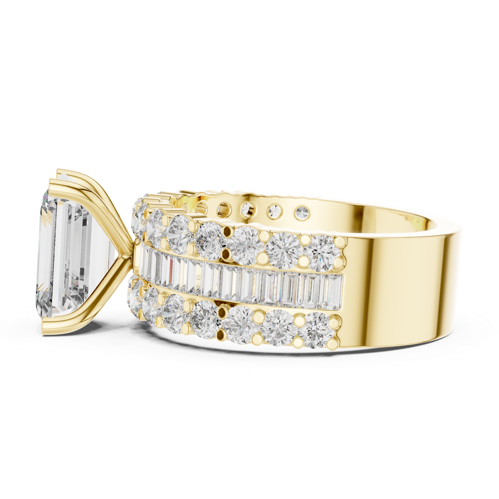 Gold Ring DDLR-199, Yellow Gold