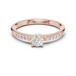 Gold Ring DDLR-834, Rose Gold
