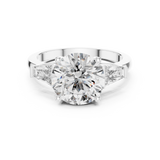 Gold Ring LR-0048, White Gold