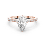 Gold Ring DDLR-1091, Rose Gold