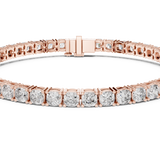Gold Bracelet GLBR-0012, Rose Gold, view 4