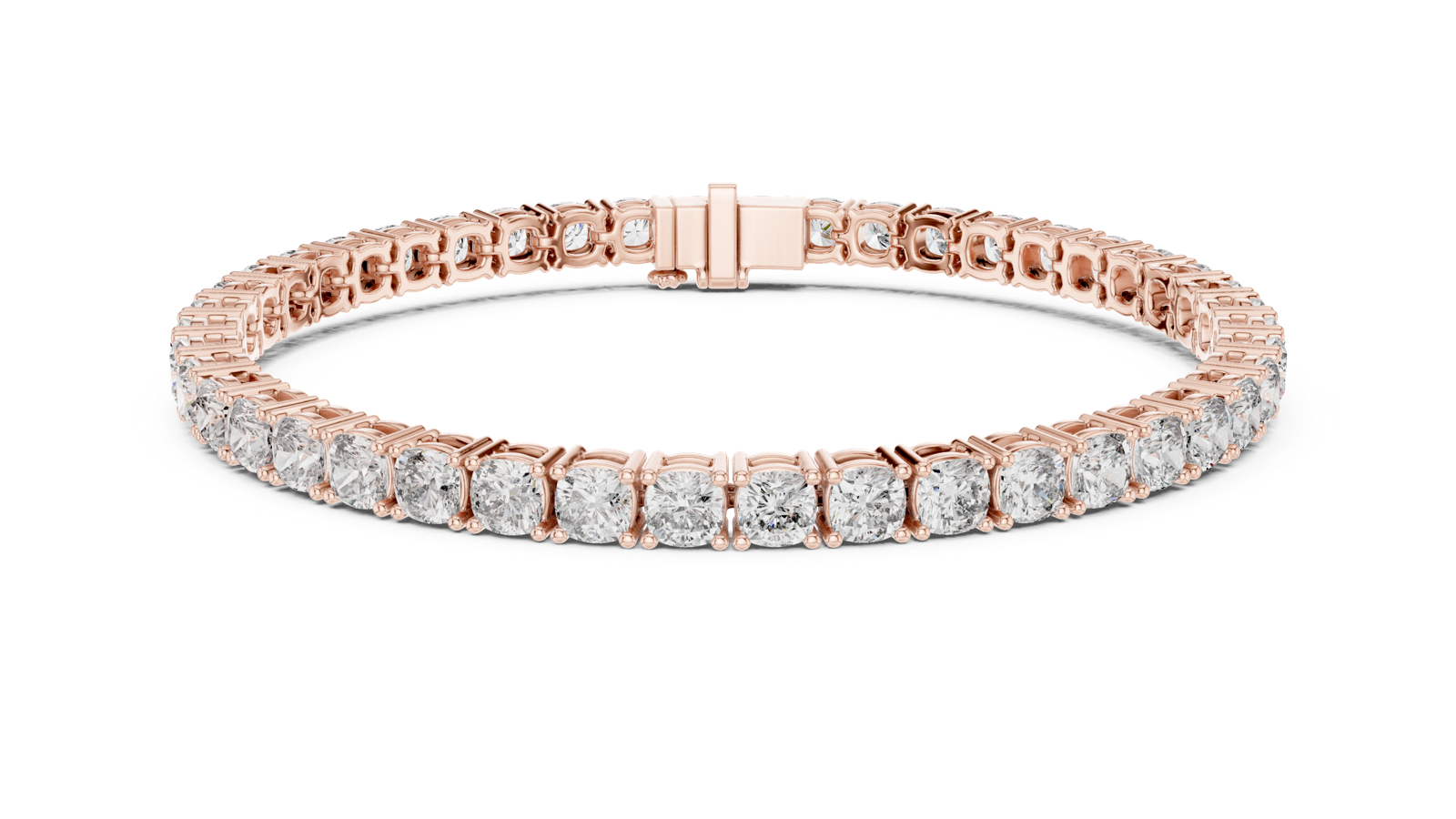 Gold Bracelet GLBR-0012, Rose Gold, view 4