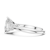 Gold Ring DDLR-895, White Gold, view 3