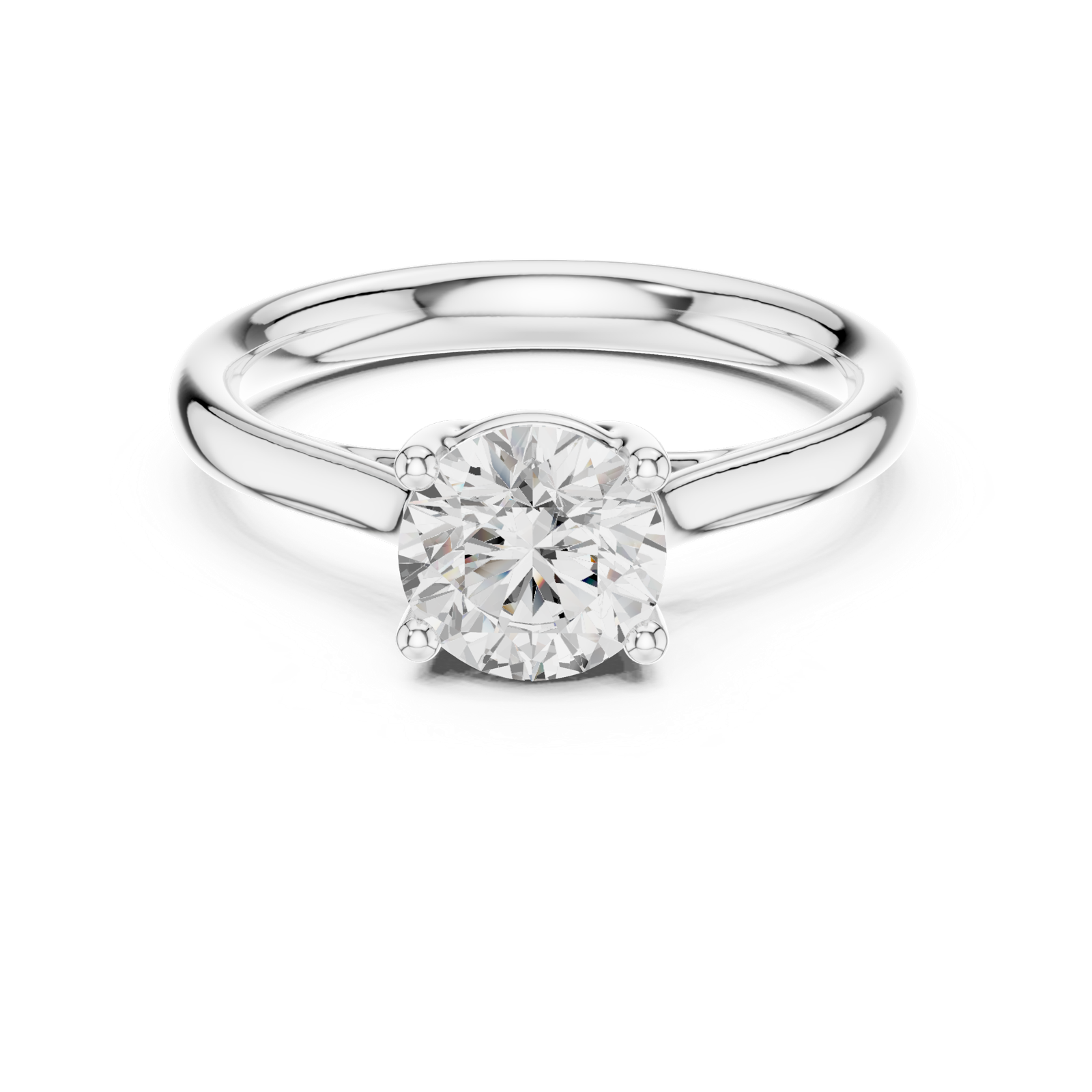 Gold Ring DDLR-633, White Gold