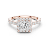 Gold Ring DDLR-919, Rose Gold