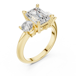 Gold Ring DDLR-901, Yellow Gold, view 2