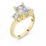 Gold Ring DDLR-901, Yellow Gold, view 2