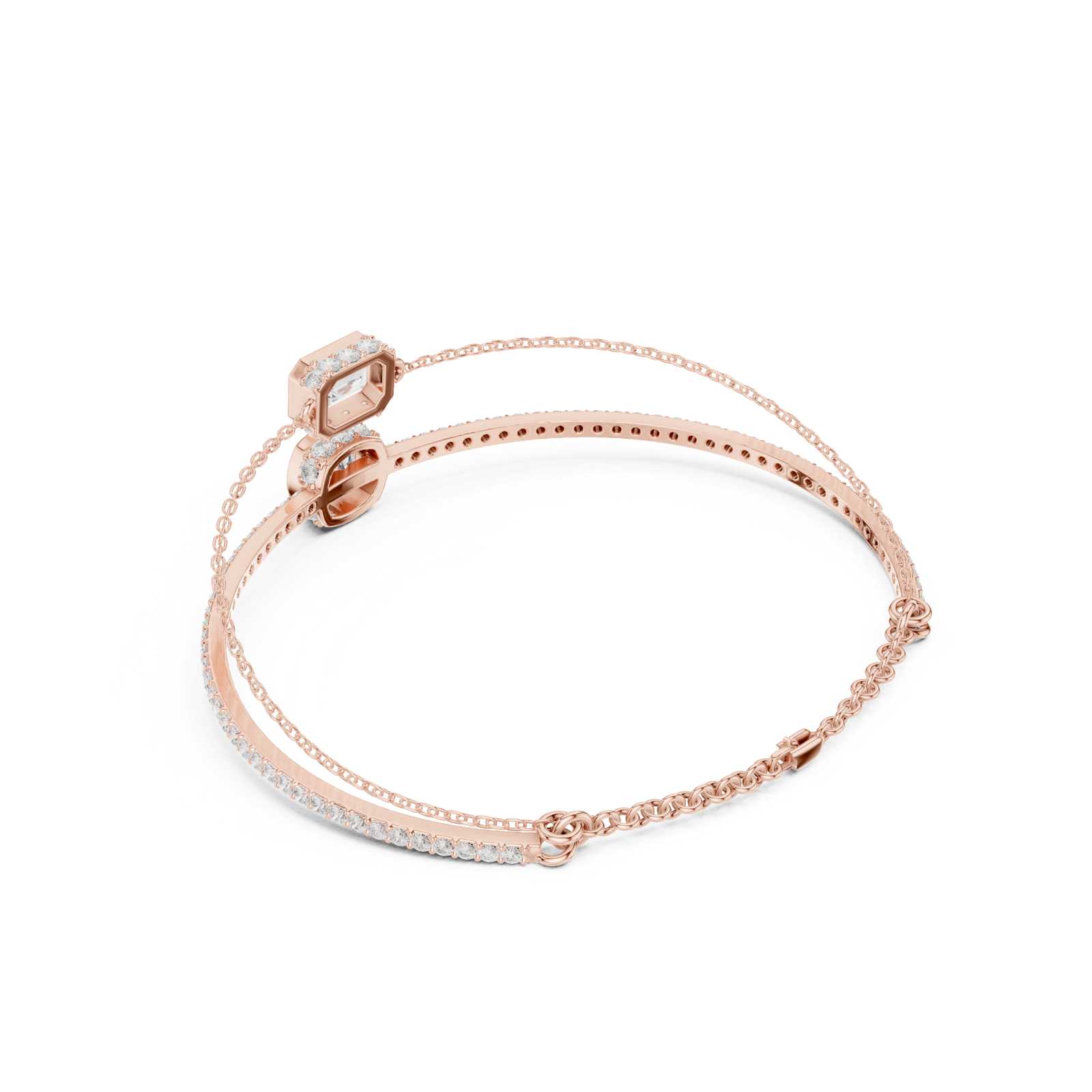 Gold Bracelet SBWB (25), Rose Gold, view 2