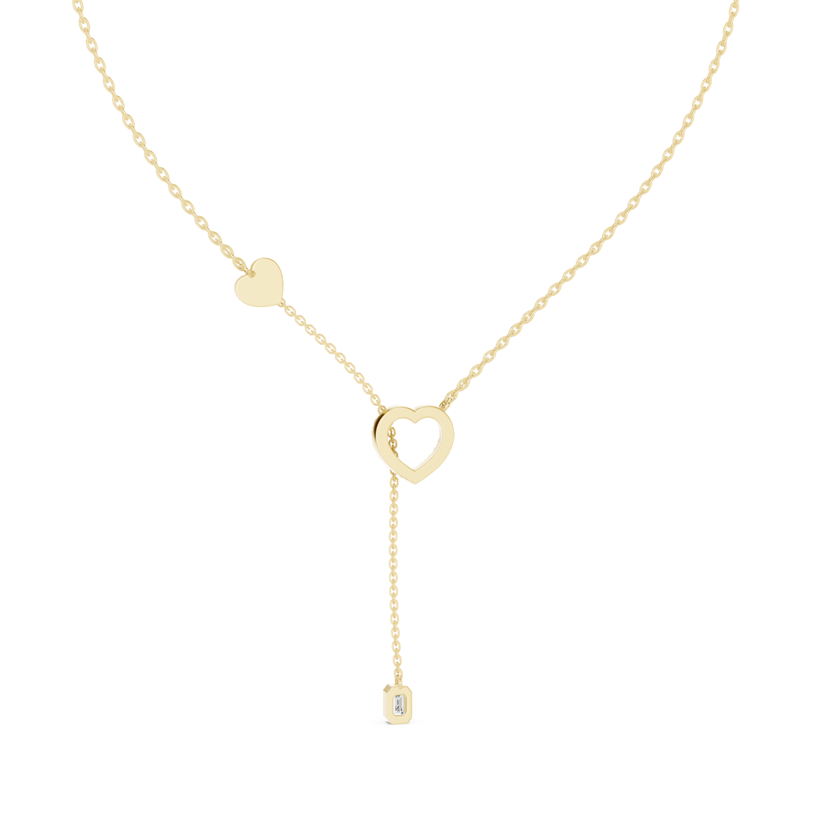 Gold Pendant GNK-0040, Yellow Gold, view 4