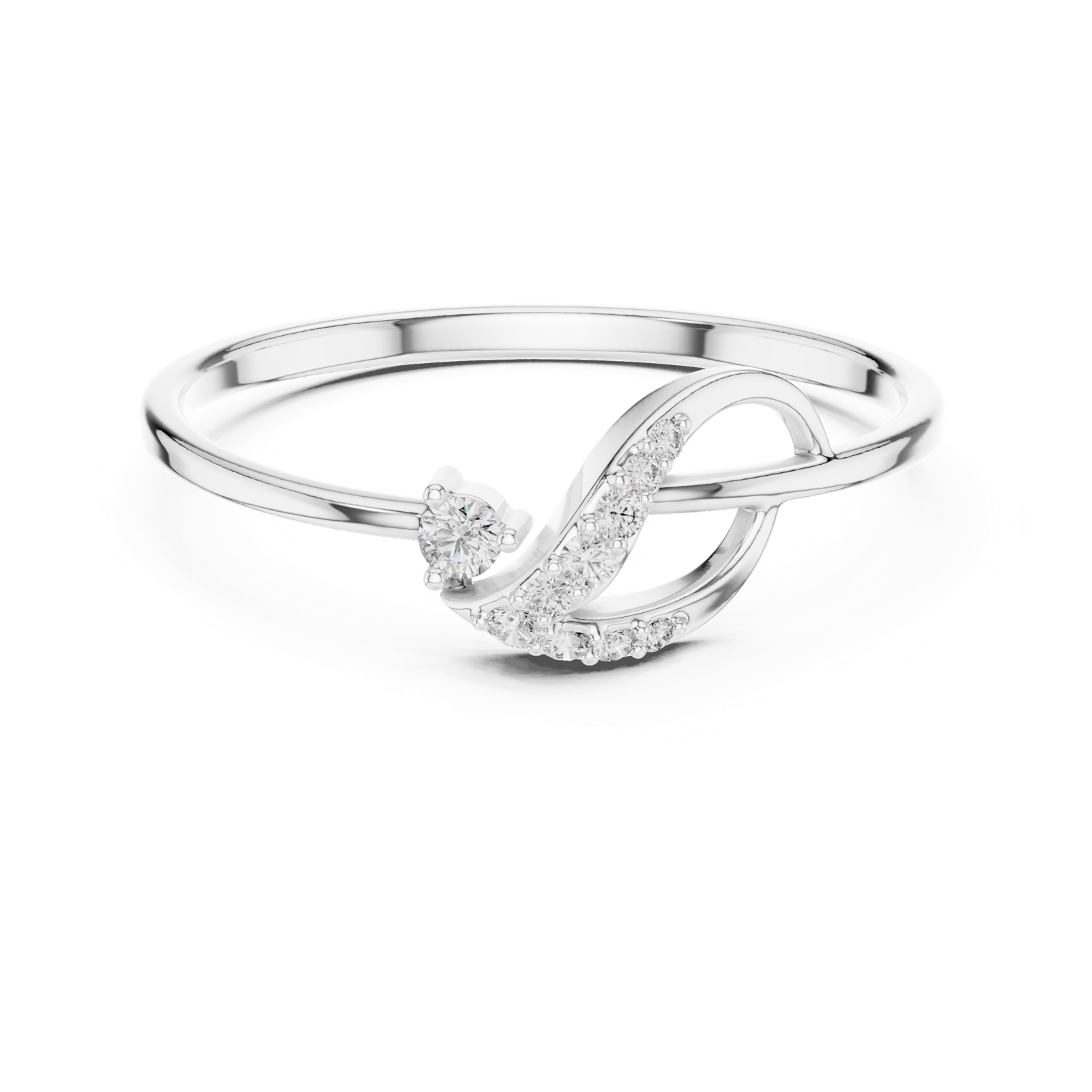 Gold Ring 1 (143), White Gold