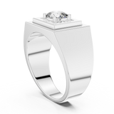 Gold Ring L28-GR, White Gold, view 1