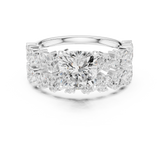 Gold Ring DDLR-941, White Gold, view 4