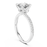 Gold Ring DDLR-1010, White Gold