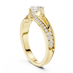 Gold Ring LR-0305, Yellow Gold, view 1
